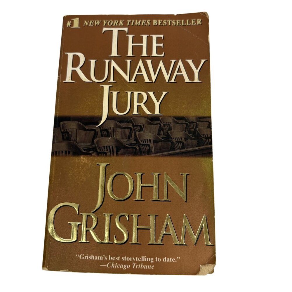 Vintage John Grisham Runaway Jury Paperback Novel 1996 First Edition Legal Thril